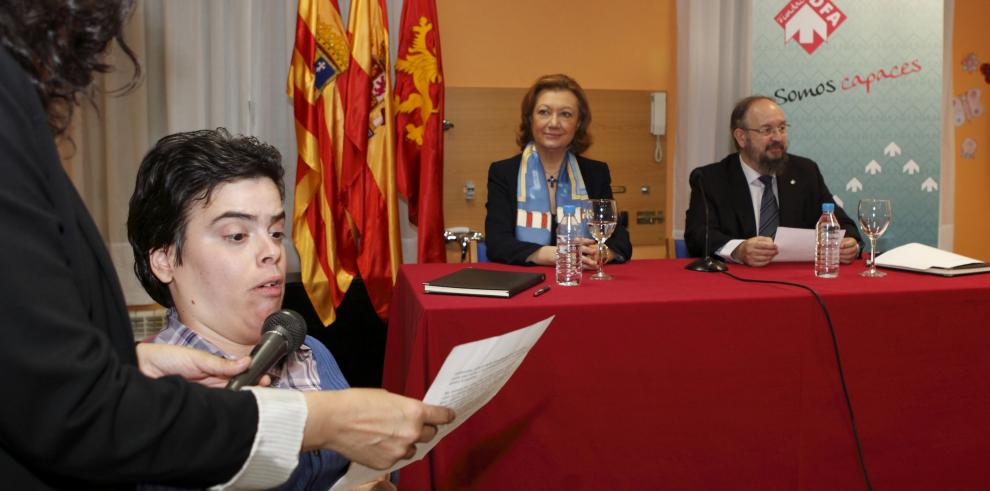 El Gobierno de Aragón trabaja para garantizar la asistencia a las personas con discapacidad de manera conjunta con las entidades que las representan