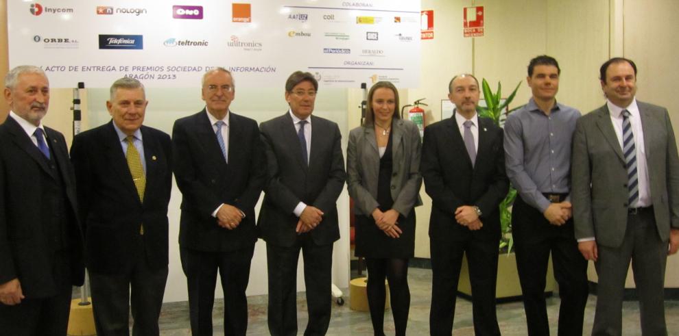 Aliga entrega los premios de la Noche de las Telecomunicaciones en Aragón