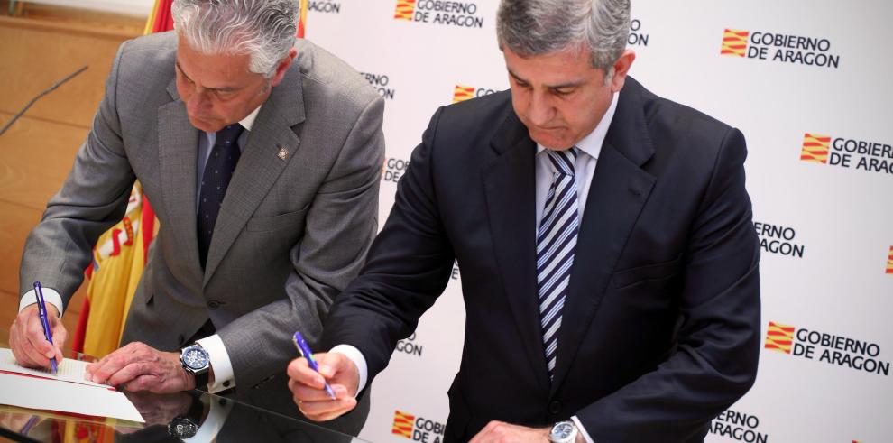 Repsol y el Gobierno de Aragón refuerzan la colaboración en emergencias