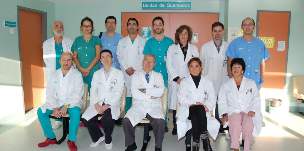 El Colegio de Médicos premia a la Unidad de Quemados del Hospital Universitario Miguel Servet