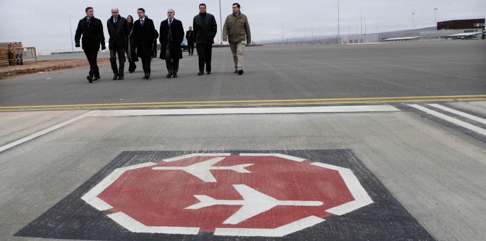 El Aeropuerto de Teruel continúa avanzando para su puesta en marcha