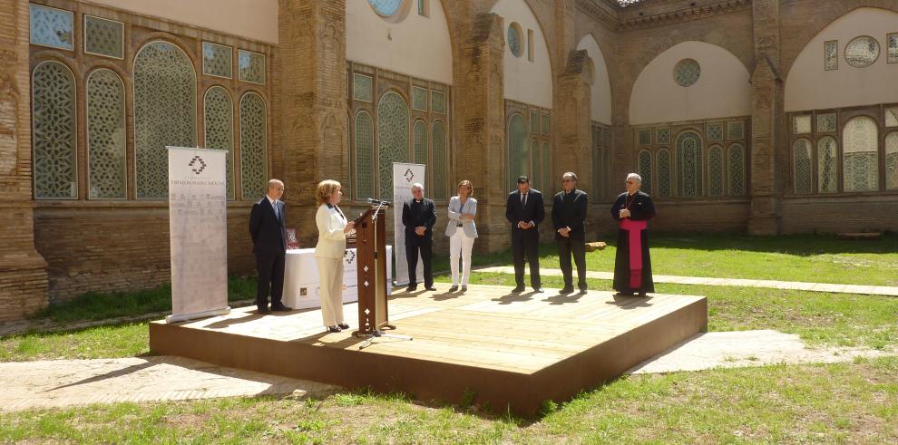 Una exposición muestra cómo se ha restaurado la Catedral de Tarazona