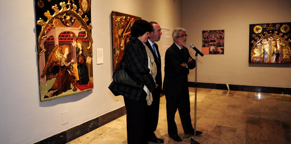 El Museo de Zaragoza expone la imagen renovada del retablo de Jaime Serra 