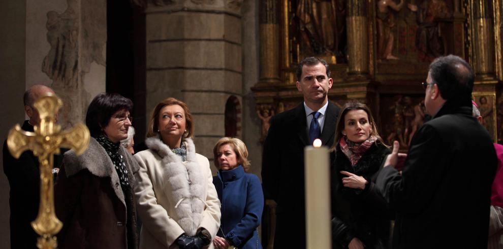 El encanto de Tarazona, ante los Príncipes de Asturias