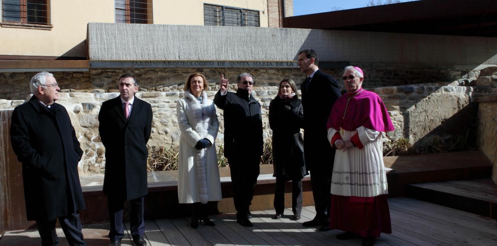 El encanto de Tarazona, ante los Príncipes de Asturias