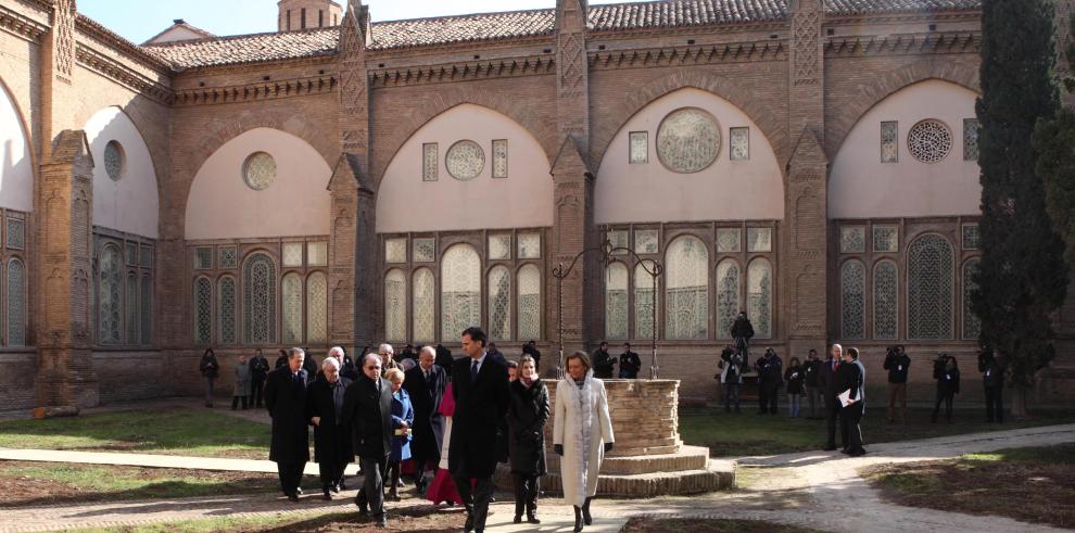 El encanto de Tarazona, ante los Príncipes de Asturias