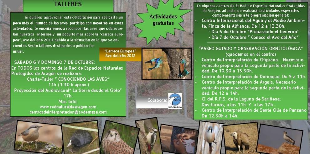 Los Espacios Naturales Protegidos de Aragón acogen más de cien actividades durante este otoño