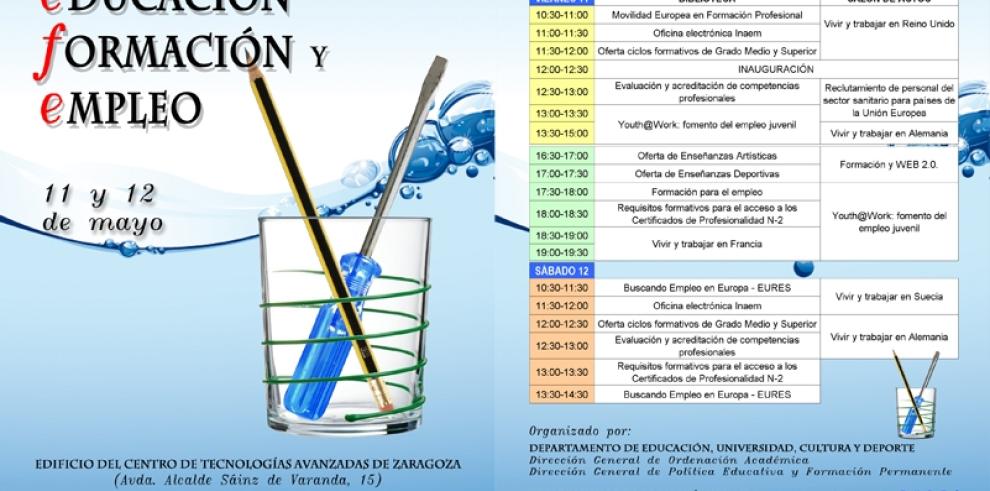 Educación, formación y empleo: tres pilares para el futuro de Aragón