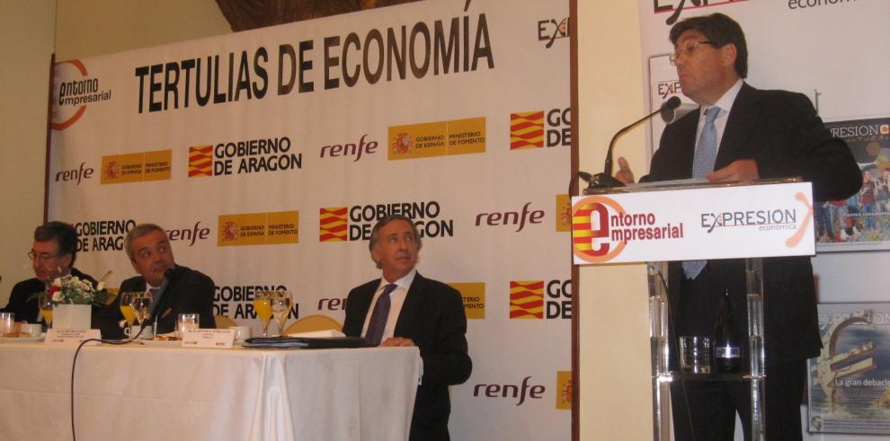 Aliaga destaca la labor realizada hasta ahora en Aragón en materia de nuevas tecnologías 