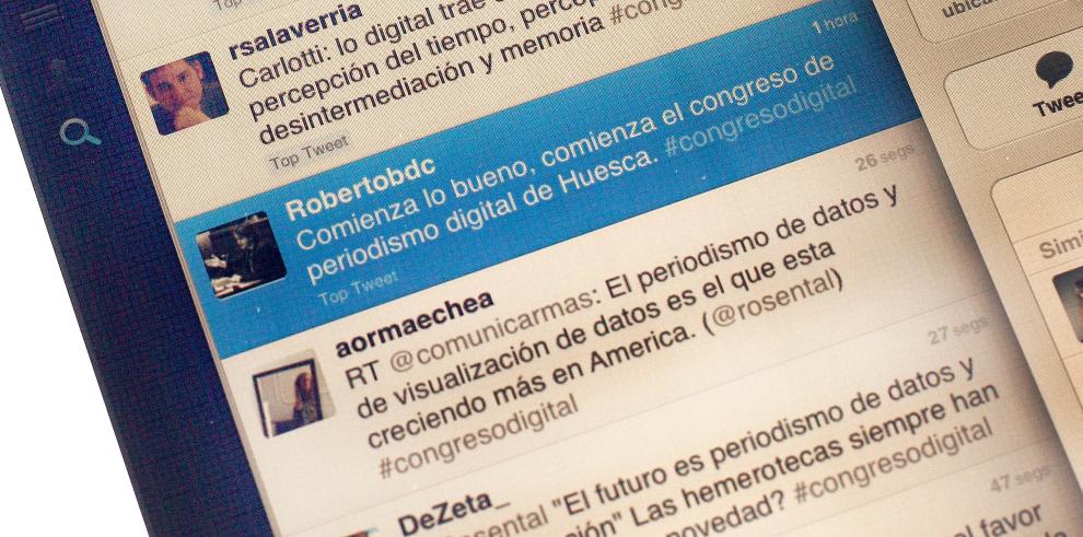 140 caracteres para inaugurar el XII Congreso de Periodismo Digital