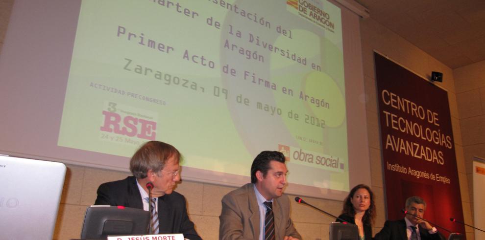 Aragón se compromete con la diversidad en el mundo laboral