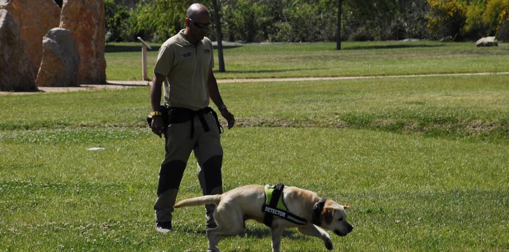 AUDIOS Y FOTOS DE LA PRESENTACIÓN PÚBLICA DE LA UNIDAD CANINA ANTIVENENO, A LA QUE HA ASISTIDO EL CONSEJERO, MODESTO LOBÓN