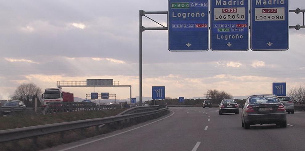 El Gobierno de Aragón mejora la seguridad vial de la N-2 y la N-232