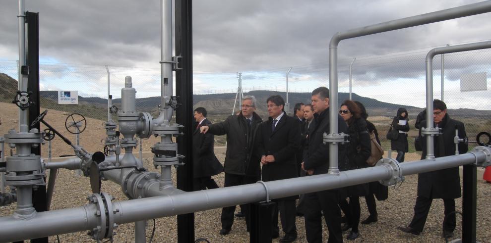 Inaugurado el gasoducto Magallón-Borja