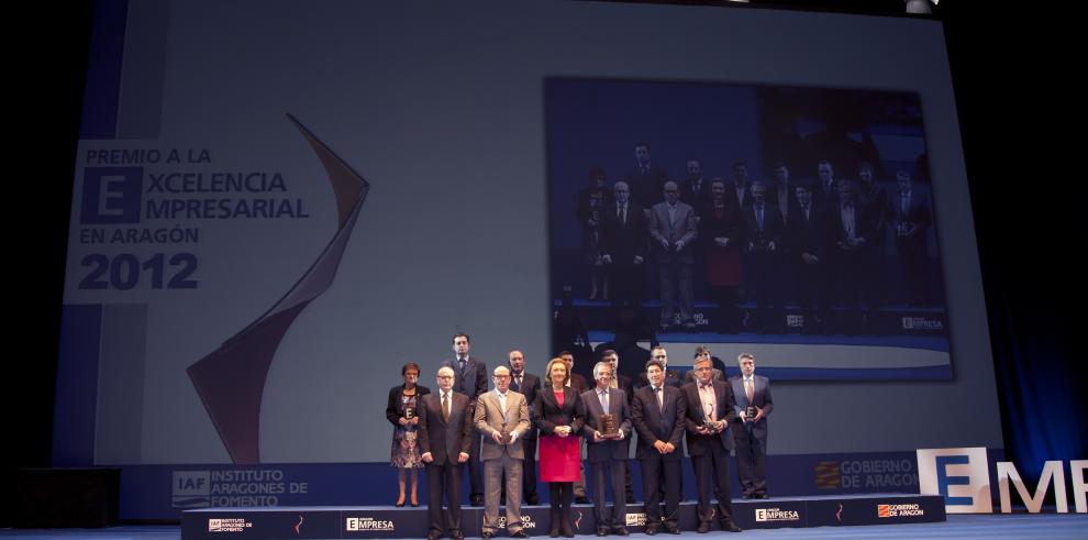 Cerler Global Electronics, Radio Huesca y César Alierta reciben los Premios a la Excelencia Empresarial en Aragón 2012