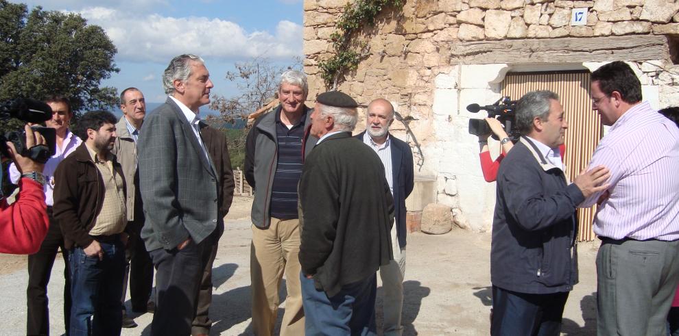 Antonio Suárez apoya el Proyecto MASOVERA de recuperación de las masías turolenses