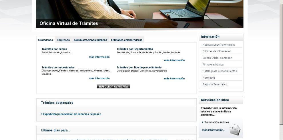 Guía para aprovechar al máximo el portal web del Gobierno de Aragón