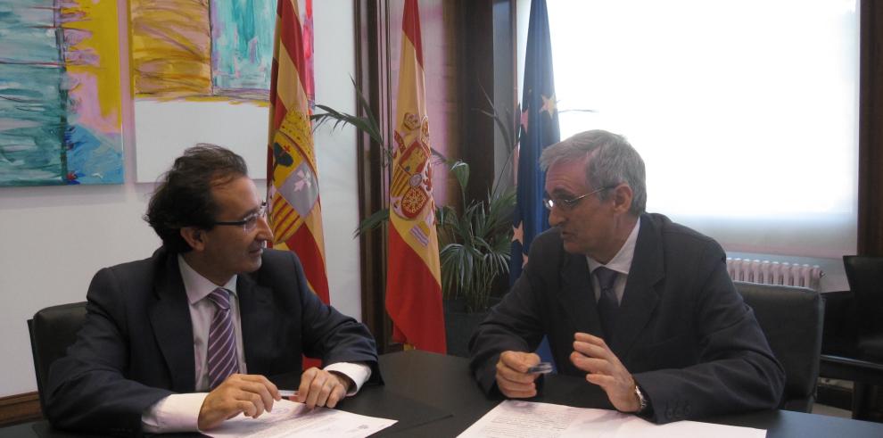 Gobierno de Aragón y CSIC colaboran para ubicar las nuevas dependencias del ICMA en el Campus Río Ebro