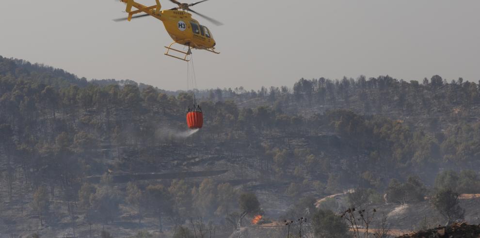 Llamamiento a la prevención ante el alto nivel de riesgo de incendios forestales en Aragón