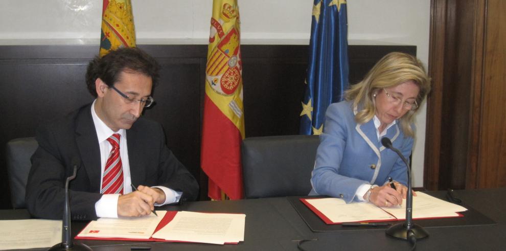 El Gobierno de Aragón actualiza su colaboración con el Colegio de Registradores de la Propiedad en materia de impuestos 