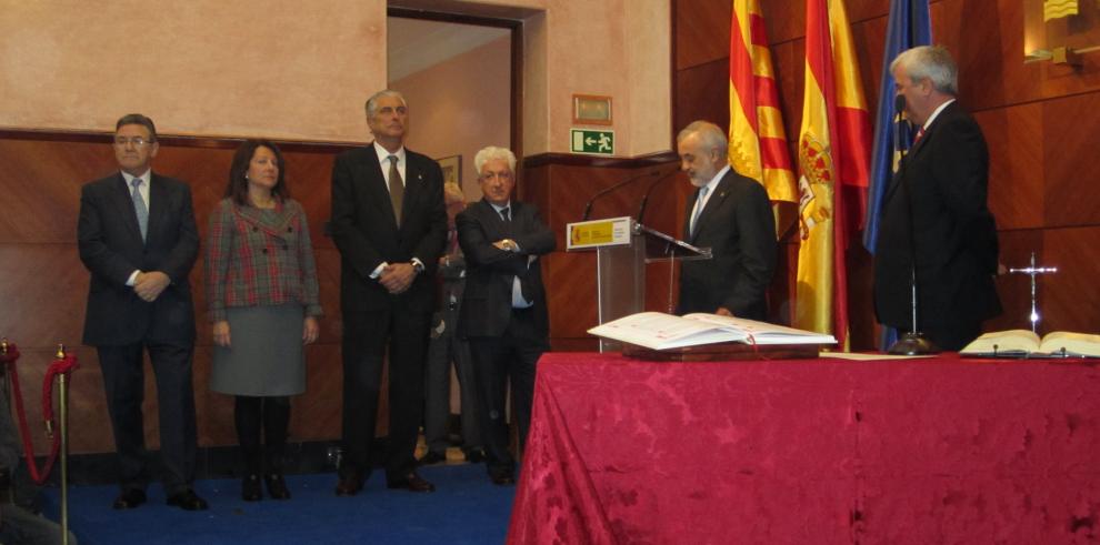 José Luís Saz y Antonio Suárez han asistido a la Toma de Posesión del Subdelegado del Gobierno en Zaragoza