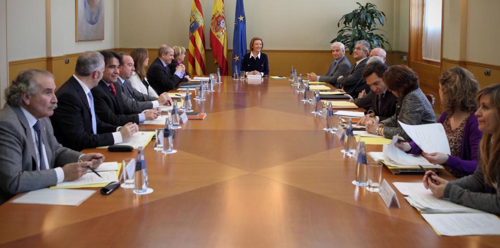 La Presidenta de Aragón preside la reunión del Patronato de la Fundación Goya