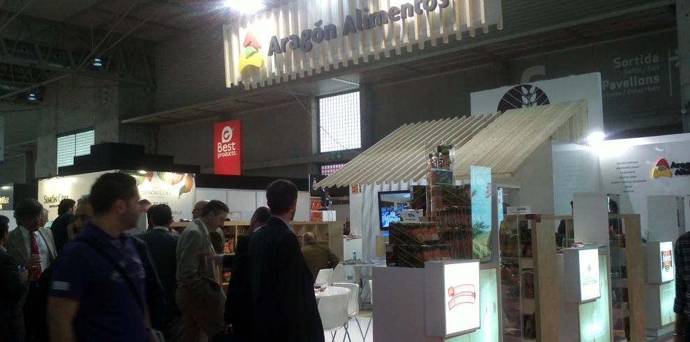 La agroindustria aragonesa refuerza su gran potencial exportador en Alimentaria 2012