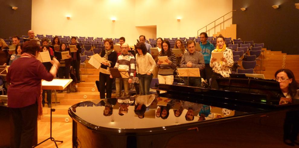 1.300 escolares aragoneses preparan una cantata que interpretarán en un gran concierto