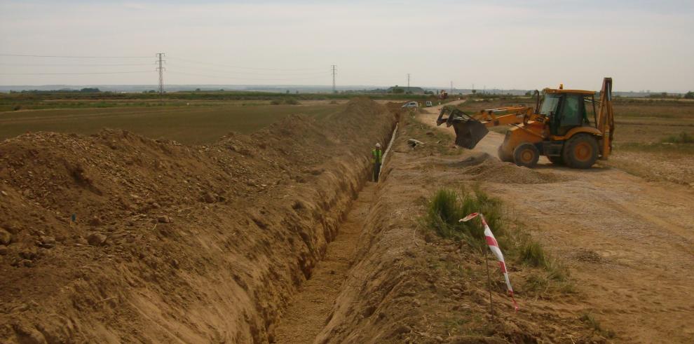 Sirasa comienza las obras de modernización de 625 hectáreas de regadío en Alberuela de Tubo y Lalueza