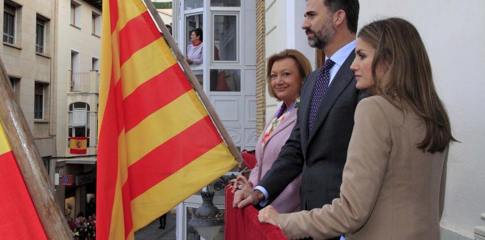 Visita Real para conmemorar el compromiso y la concordia aragonesa