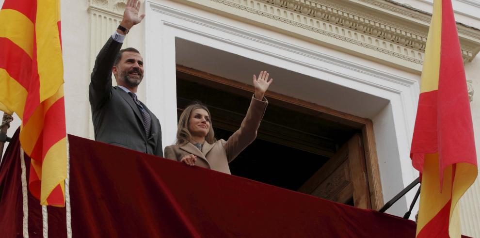 Visita Real para conmemorar el compromiso y la concordia aragonesa