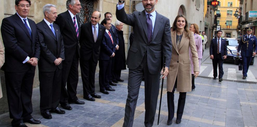 Visita Real para conmemorar el compromiso y la concordia aragonesa