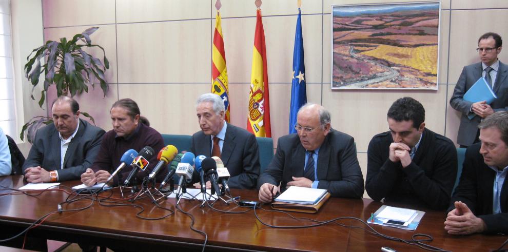 El Gobierno de Aragón afronta la situación de sequía bajo el consenso y apoyo de los agentes del sector