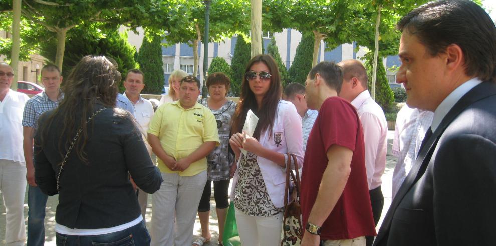 Visita al Pignatelli de 16 empresarios rusos del sector agroalimentario