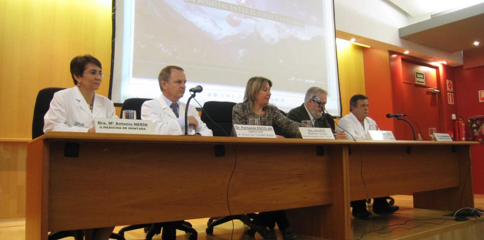 El Hospital Clínico Lozano Blesa presenta el cortometraje "Un hospital entre el cielo y la tierra”