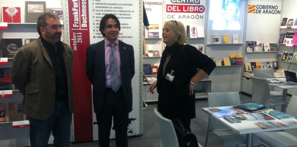 El Gobierno de Aragón participa en la Feria del Libro de Frankfurt