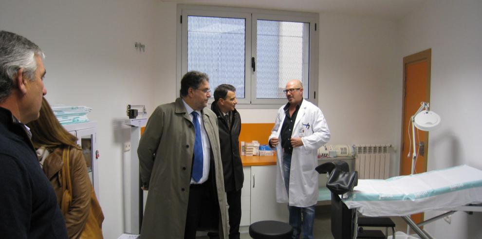 Tenza inaugura la ampliación del Centro de Salud de Villarroya de la Sierra