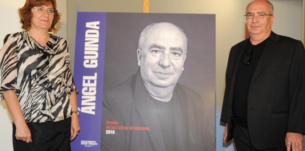 Ángel Guinda ha recibido el Premio Letras Aragonesas 2010