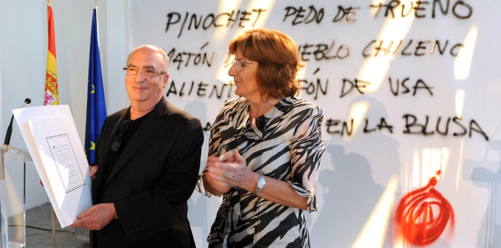 Ángel Guinda ha recibido el Premio Letras Aragonesas 2010