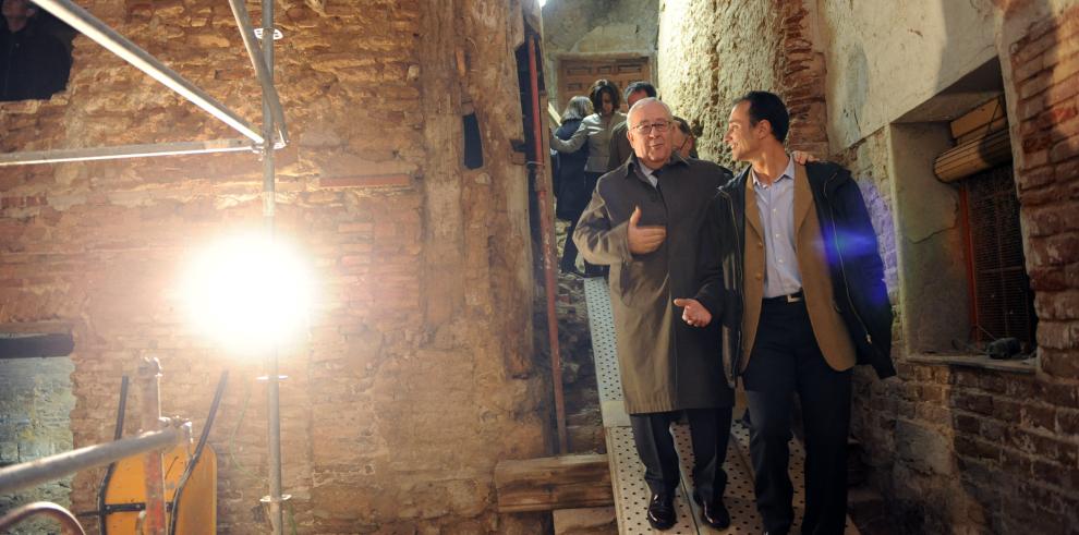 La Fundación Santa María de Albarracín colabora con la Fundación Campo de Daroca para la restauración de cuatro tallas procesionales de la Semana Santa darocense