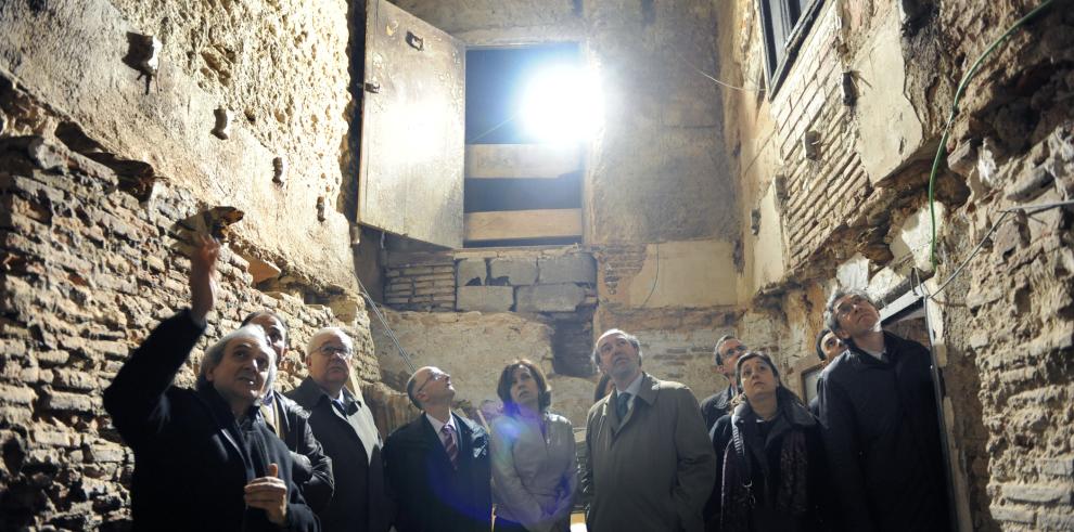 La Fundación Santa María de Albarracín colabora con la Fundación Campo de Daroca para la restauración de cuatro tallas procesionales de la Semana Santa darocense