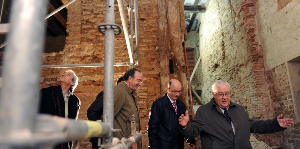 La Fundación Santa María de Albarracín colabora con la Fundación Campo de Daroca para la restauración de cuatro tallas procesionales de la Semana Santa darocense