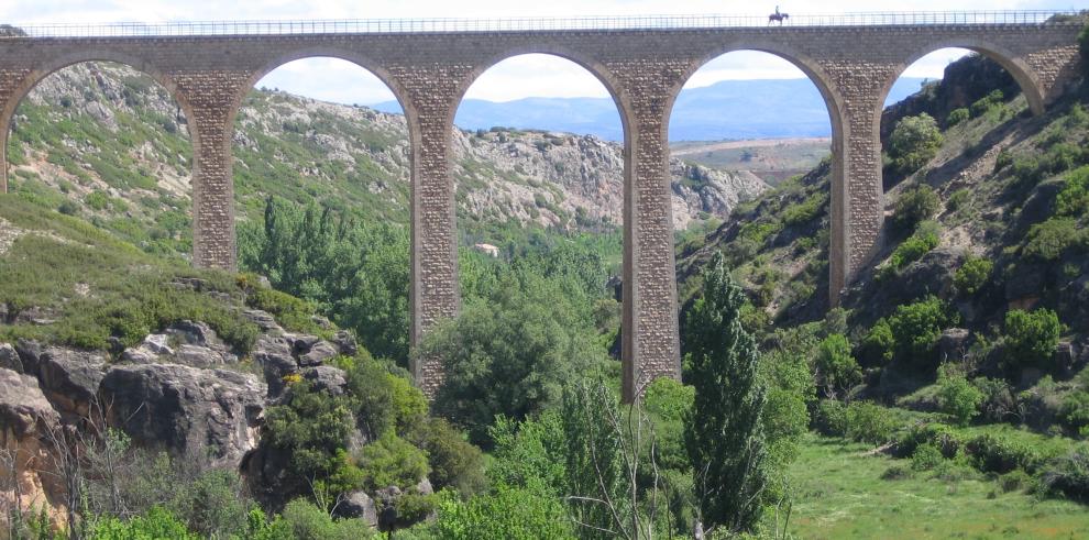 La vía verde de Ojos Negros, en Teruel,,  será objeto de mejoras a través de una inversión de 252.000 euros