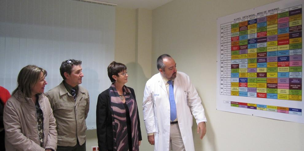 Nutrición y nuevas recetas en el Hospital Miguel Servet