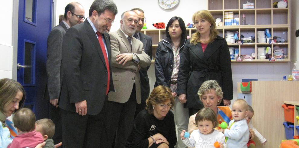 La primera escuela infantil de Teruel tiene una capacidad para 61 niños menores de 3 años 

