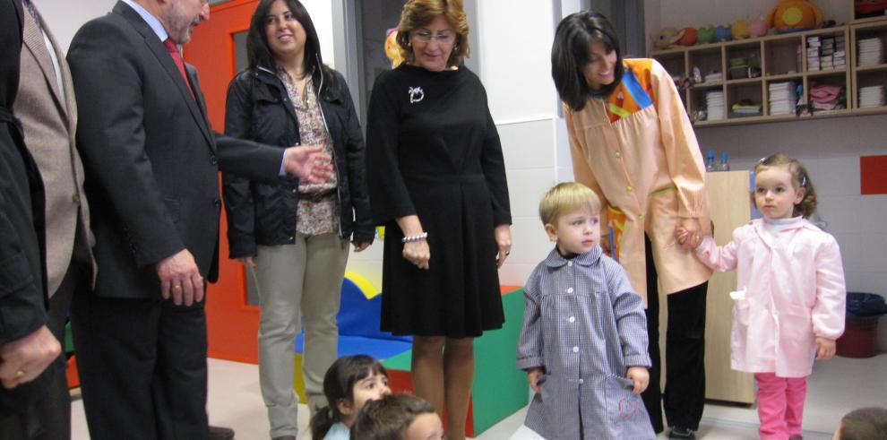 La primera escuela infantil de Teruel tiene una capacidad para 61 niños menores de 3 años 

