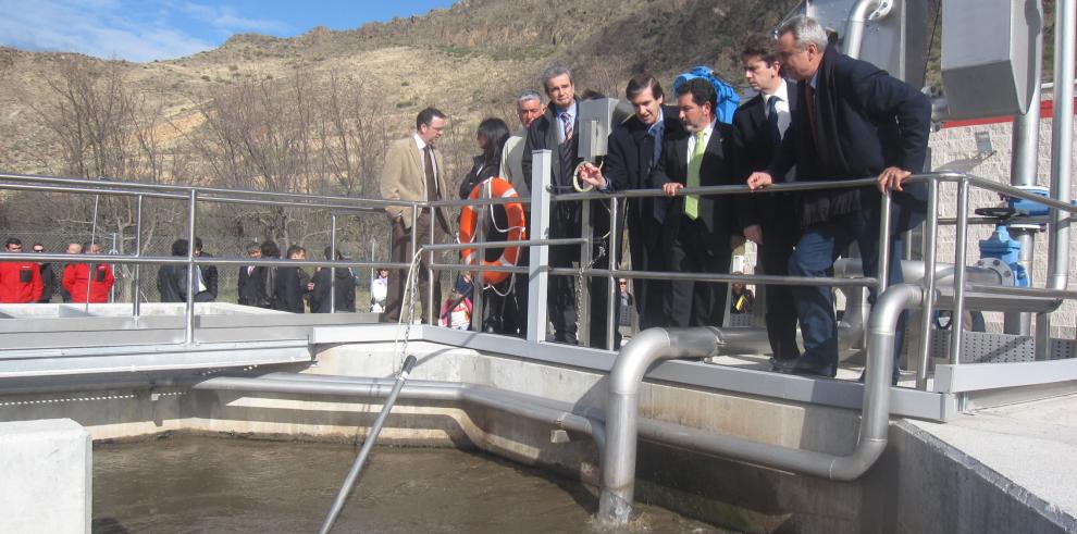 Boné: ¿Con la ejecución del Plan Especial de Depuración estamos cumpliendo con la mayor actuación medioambiental de la historia de Aragón¿