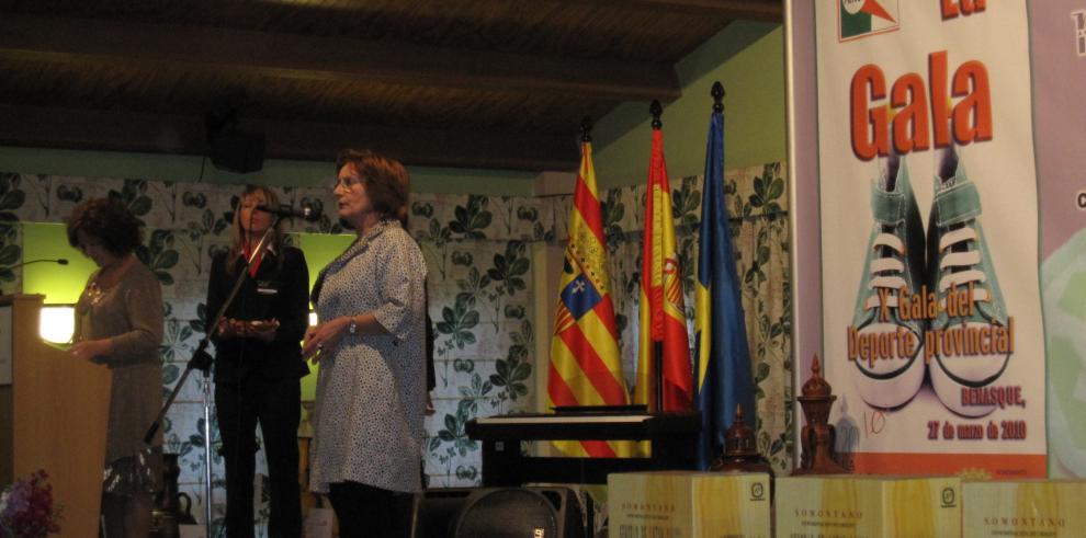 Benasque ha acogido la celebración de la X Gala Provincial del Deporte que organiza la Asociación de la Prensa Deportiva de Huesca