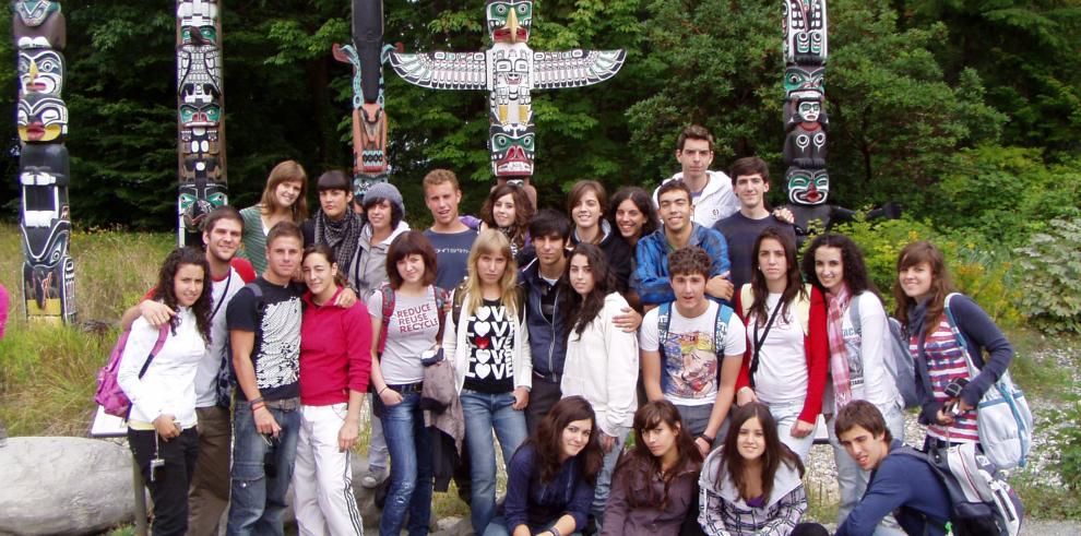 Cerca de 300 alumnos viajarán este verano a Canadá, Reino Unido, Irlanda y Francia para estudiar inglés y francés con el apoyo del Gobierno de Aragón