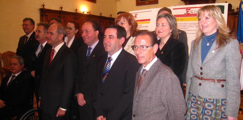 Inaugurada la ampliación  del Museo Arqueológico de Calatayud con presencia del vicepresidente tercero del Gobierno de España, Manuel Chaves